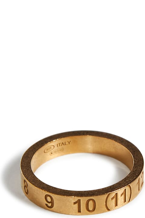 Maison Margiela خواتم لـ القسم الرجالي Maison Margiela Numeric Logo Ring