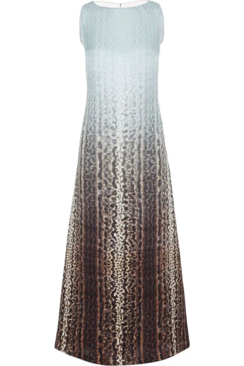 Fendi Dresses for Women Fendi Animalier Silk Dress