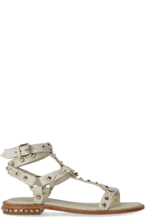 Fashion for Women Ash Pulp Studded Ankle-strap Sandals