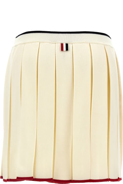 Homeware Thom Browne Knitted Pleated Skirt
