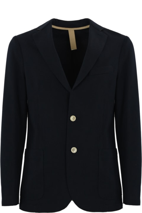Eleventy Coats & Jackets for Men Eleventy Single-breasted Cotton Jacket
