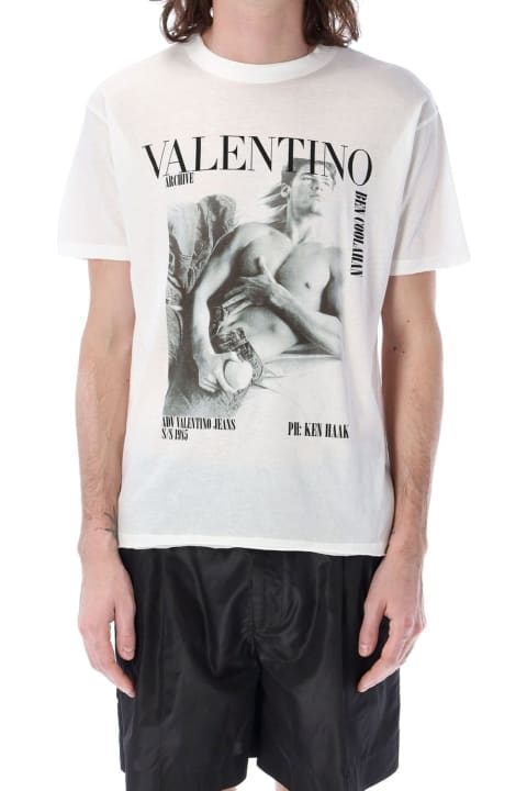 Topwear for Men Valentino Archive Print T-shirt
