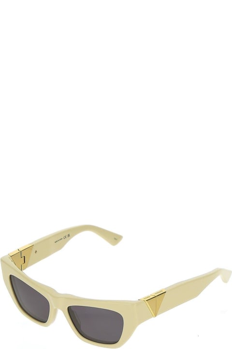 Fashion for Men Bottega Veneta Yellow Sunglasses