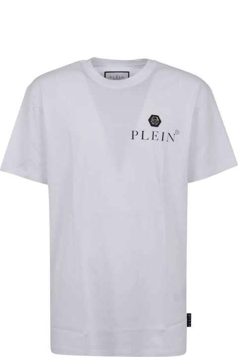 Philipp Plein Men Philipp Plein T-shirt Round Neck Ss Hexagon