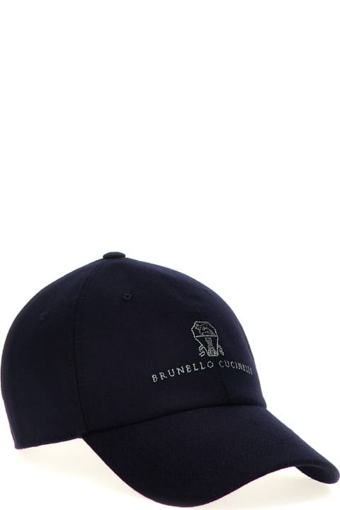 Homeware Brunello Cucinelli Logo Embroidery Cap