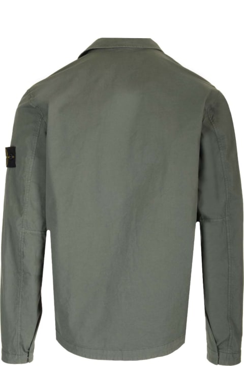 Stone Island Coats & Jackets for Men Stone Island Shirt Jacket