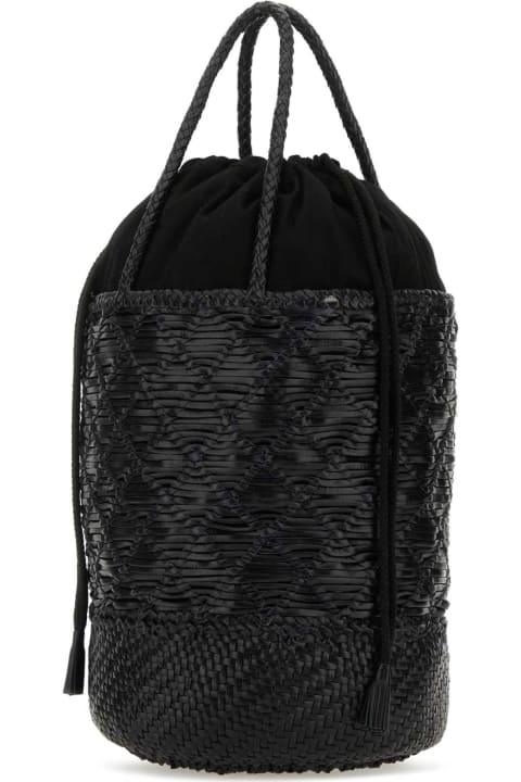 ウィメンズ Dragon Diffusionのバッグ Dragon Diffusion Black Leather Corso Handbag