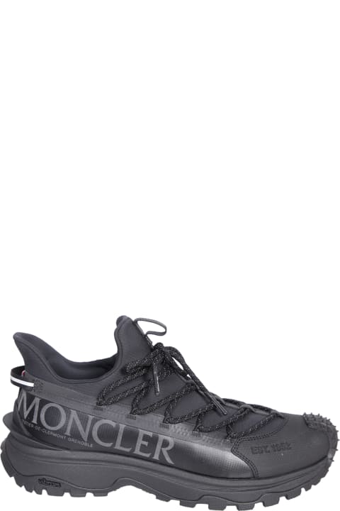 Shoes for Men Moncler Black 'trailgrip Lite' Sneakers