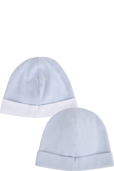 Sale for Baby Girls Givenchy Print Hat (set Of 2)
