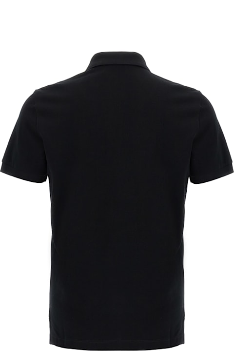 Fendi for Men Fendi Ff Metallic Logo Polo Shirt