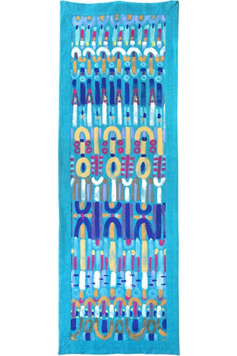 Homeware Le Botteghe su Gologone Tapestries Handpainted Colores 50x145 Cm