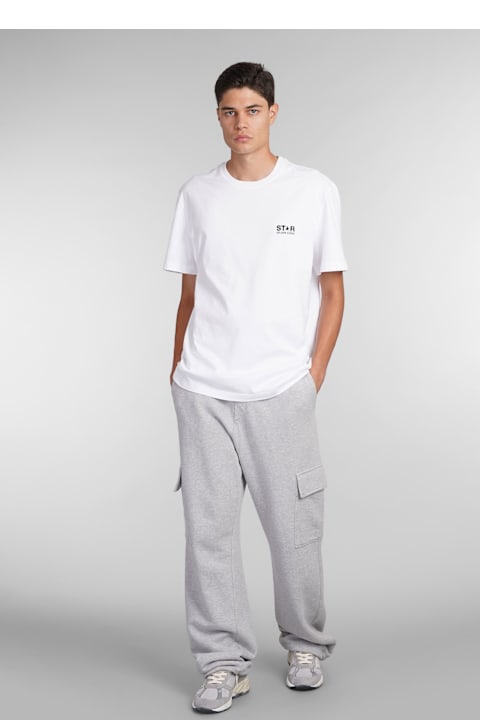 Golden Goose Topwear for Men Golden Goose T-shirt In White Cotton