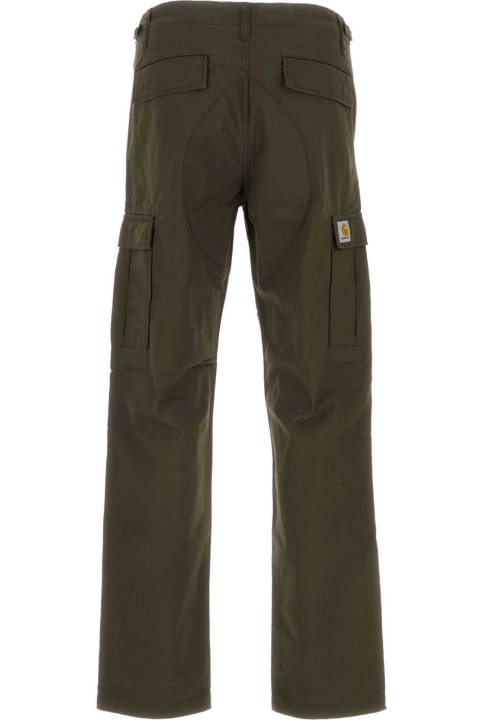 آخر صيحات الموضة من القسم الرجالي Carhartt Khaki Cotton Aviation Pant