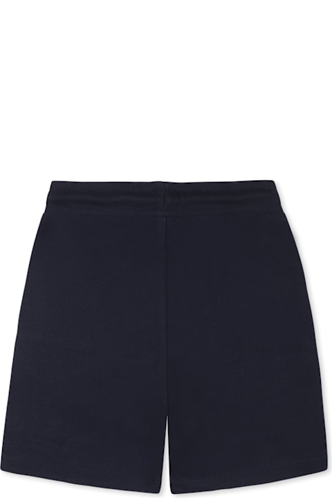 Hugo Boss for Baby Girls Hugo Boss Blue Shorts For Baby Boy With Logo