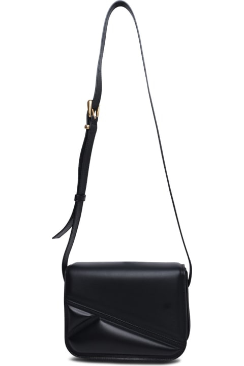 Wandler Bags for Women Wandler Medium 'oscar Trunk' Black Calf Leather Bag