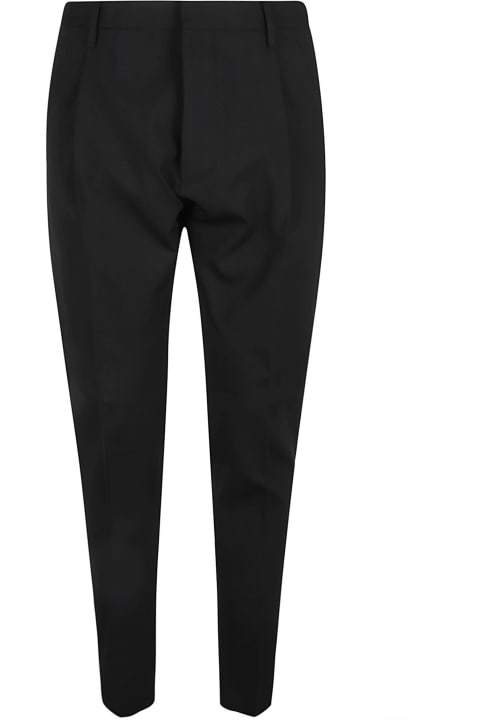 Dsquared2 Pants for Men Dsquared2 Logo Patch Slim-cut Cropped Trousers