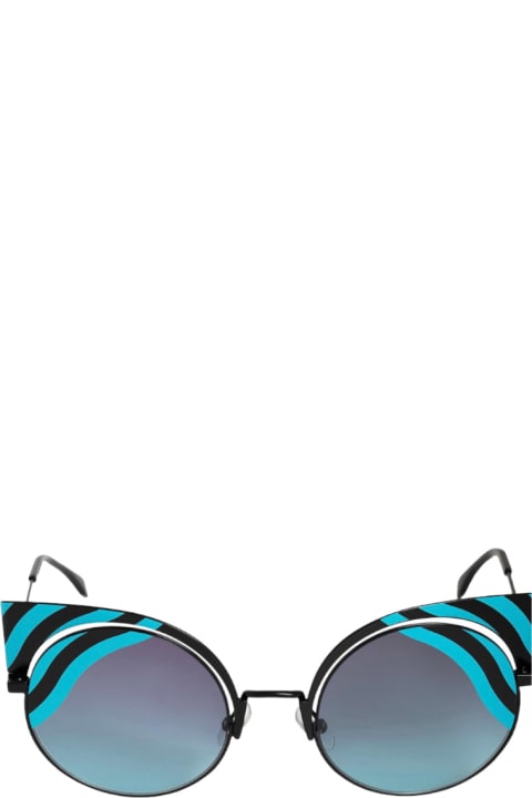 Fashion for Women Fendi Eyewear Ff 0215 - Blue & Light Blue Sunglasses