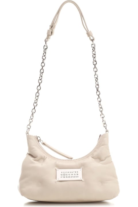 Maison Margiela Totes for Women Maison Margiela "glam Slam" Micro Hobo Bag