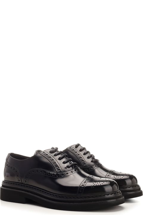 Loafers & Boat Shoes for Men Dolce & Gabbana Leather Oxford Shoes