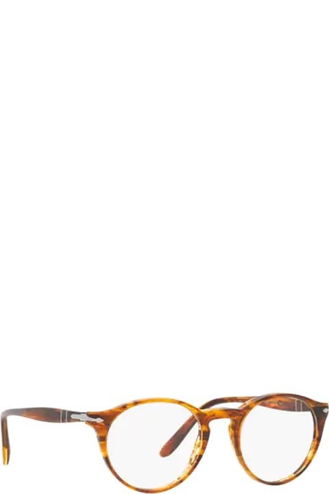 Persol Eyewear for Men Persol Po3092v Striped Brown Glasses