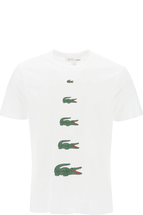 メンズ新着アイテム Comme des Garçons Shirt Boy X Lacoste Crocodile Print T-shirt