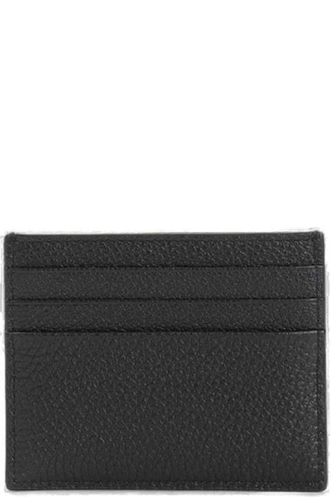 Prada Accessories for Men Prada Logo Plaque Open Top Cardholder