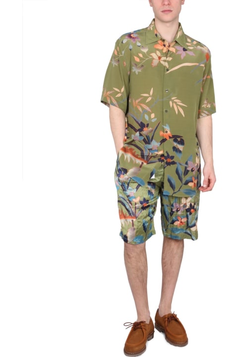 أدوات منزلية Etro Flower Print Shirt