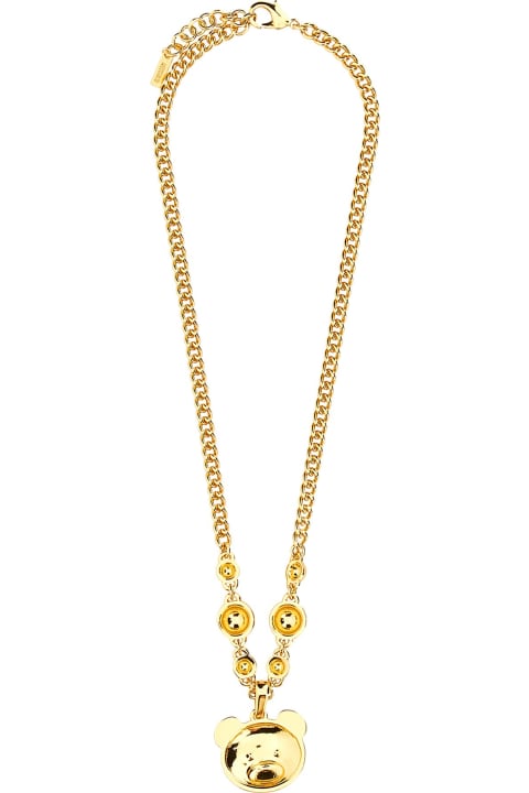 Jewelry for Women Moschino Teddy Pendant Necklace