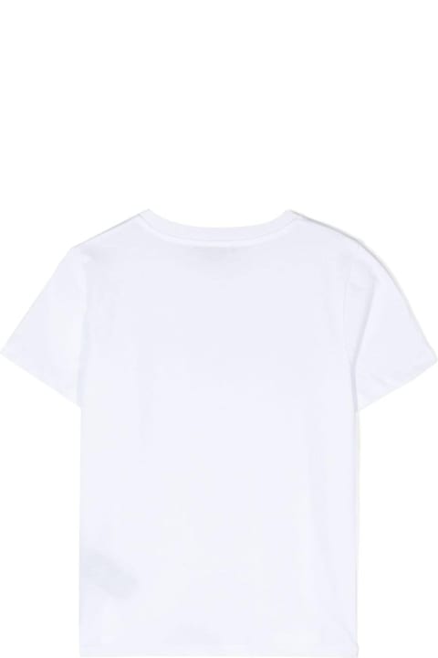 T-Shirts & Polo Shirts for Girls Balmain Crewneck T-shirt With Print