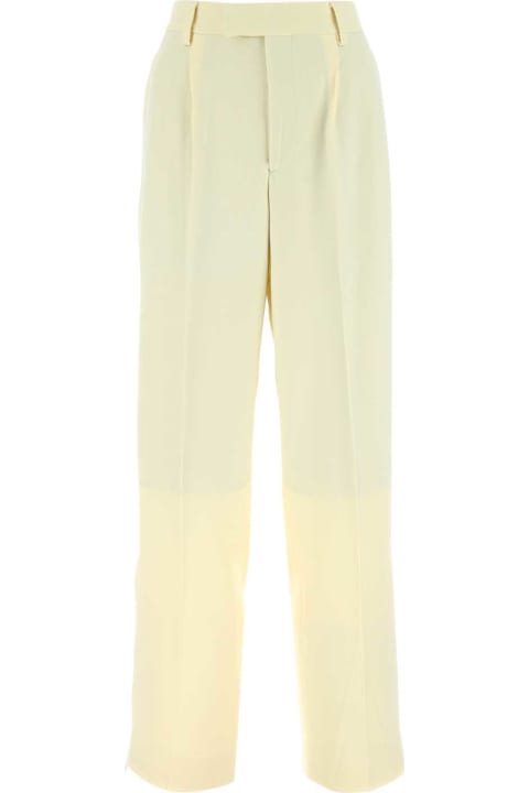 VTMNTS for Women VTMNTS Ivory Stretch Wool Pant