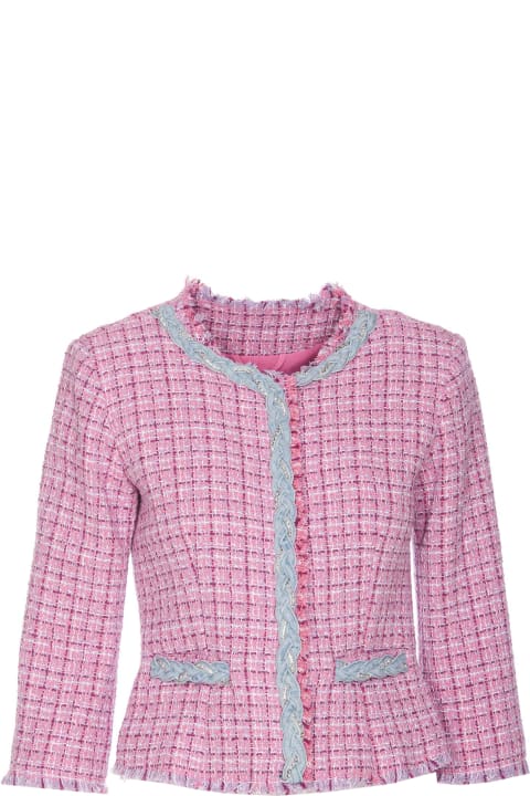 Liu-Jo Sweaters for Women Liu-Jo Boucle' Jacket