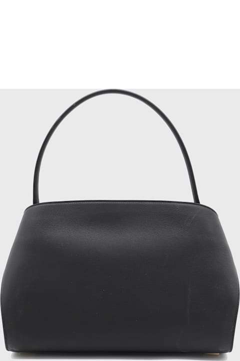 Homeware Ferragamo Black Leather Hug S Shoulder Bag