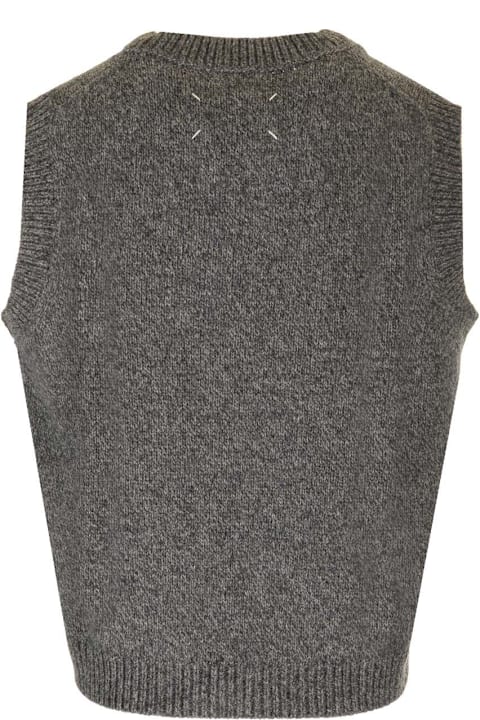 Maison Margiela معاطف وجواكت لـ السيدات Maison Margiela Sleeveless Sweater