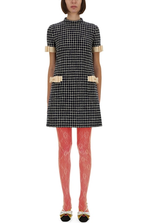 Valentino Boucle' Short Dress