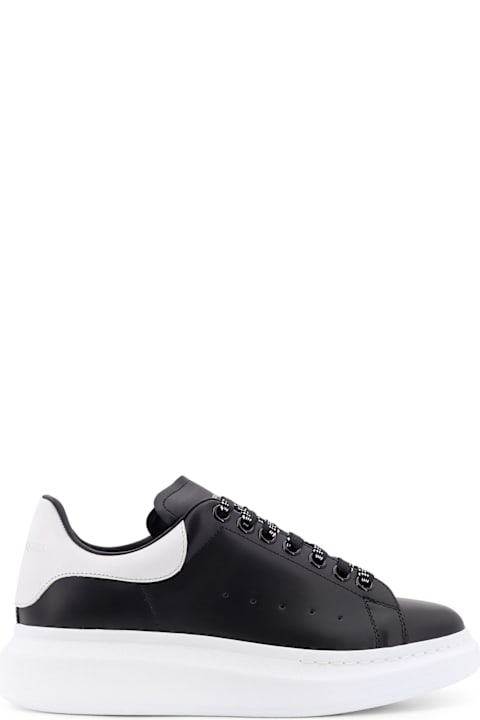 Homeware Alexander McQueen Larry Leather Sneakers With Logo Detail