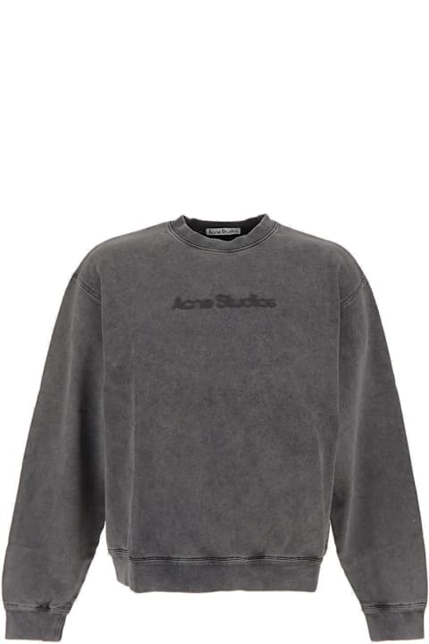 Fleeces & Tracksuits for Women Acne Studios Blurred Logo Sweatshirt