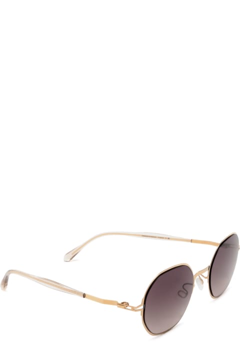 Mykita Eyewear for Men Mykita Santana Sun Champagne Gold Sunglasses