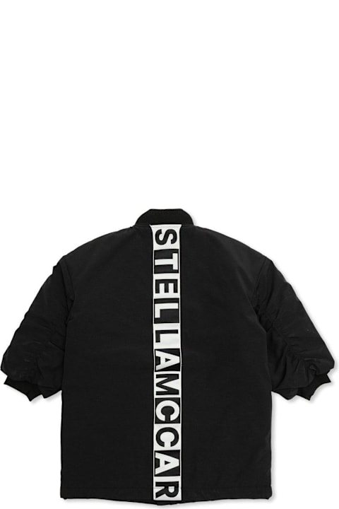 Stella McCartney for Kids Stella McCartney Logo Printed Bomber Jacket