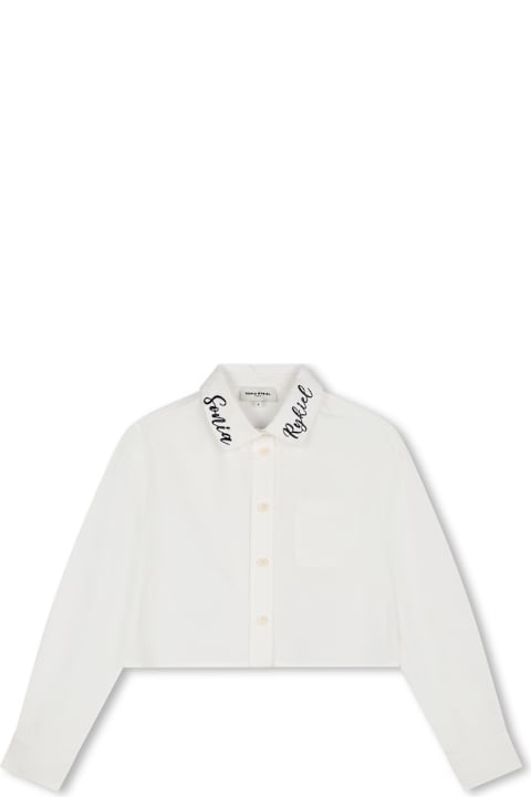 Sonia Rykiel Shirts for Girls Sonia Rykiel Camicia Con Logo