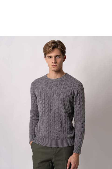 Homeware Larusmiani Cable Knit Sweater Col Du Pillon Sweater