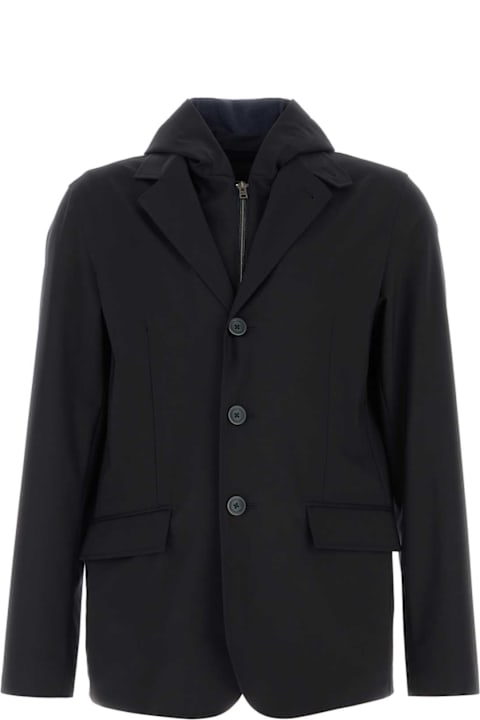 Homeware Herno Black Jersey Blazer