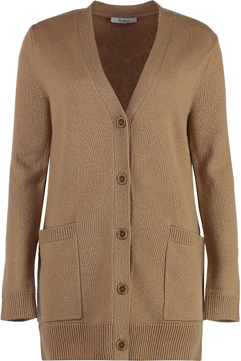 Max Mara لـ Women Max Mara Villar Wool And Cashmere Cardigan