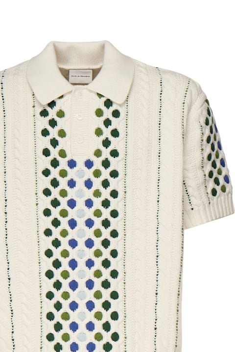 Drôle de Monsieur Clothing for Men Drôle de Monsieur Polo Maille Brodé