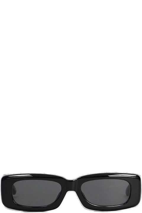 Eyewear for Women The Attico X Linda Farrow Mini Marfa Rectangle Frame Sunglasses