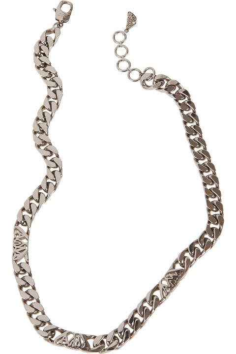 Jewelry for Men Alexander McQueen Seal Chain Choker