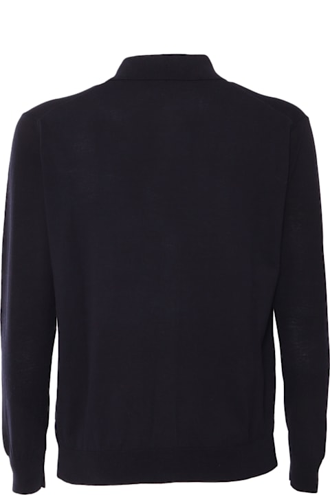 Settefili Cashmere for Women Settefili Cashmere Shirt Collar Cardigan High Gauge Ice Cotton