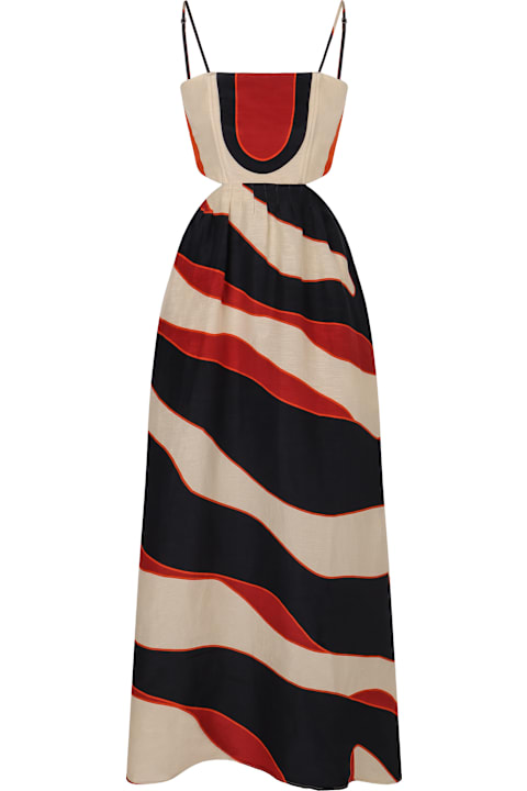 Raquel Diniz Clothing for Women Raquel Diniz Printed Linen Dress