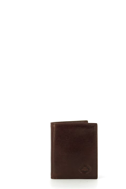 Brown Leather Story Credit Card Holder
