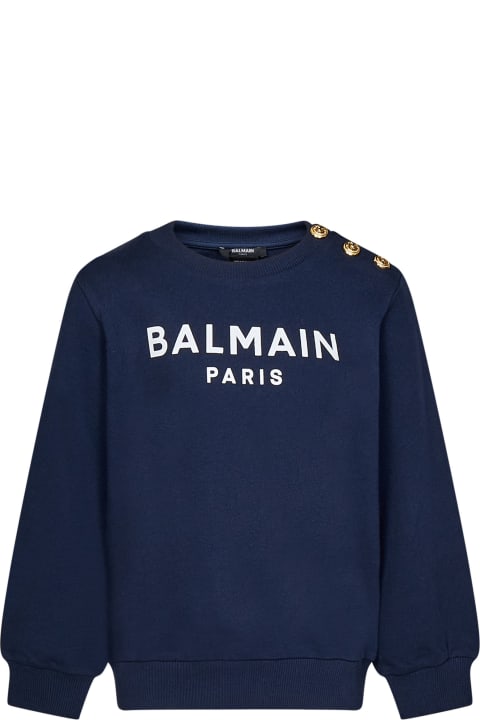 Balmain Sweaters & Sweatshirts for Girls Balmain Paris Kids Sweatshirt
