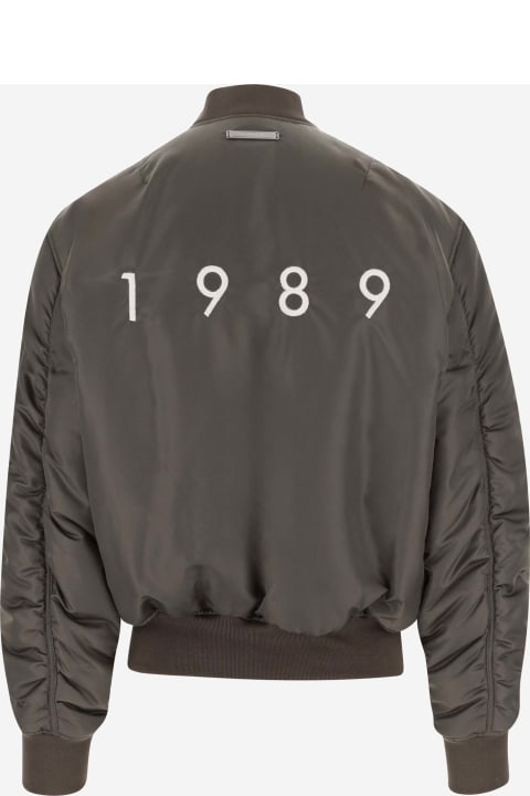 1989 Studio Coats & Jackets for Men 1989 Studio Short Nylon Bomber Jacket